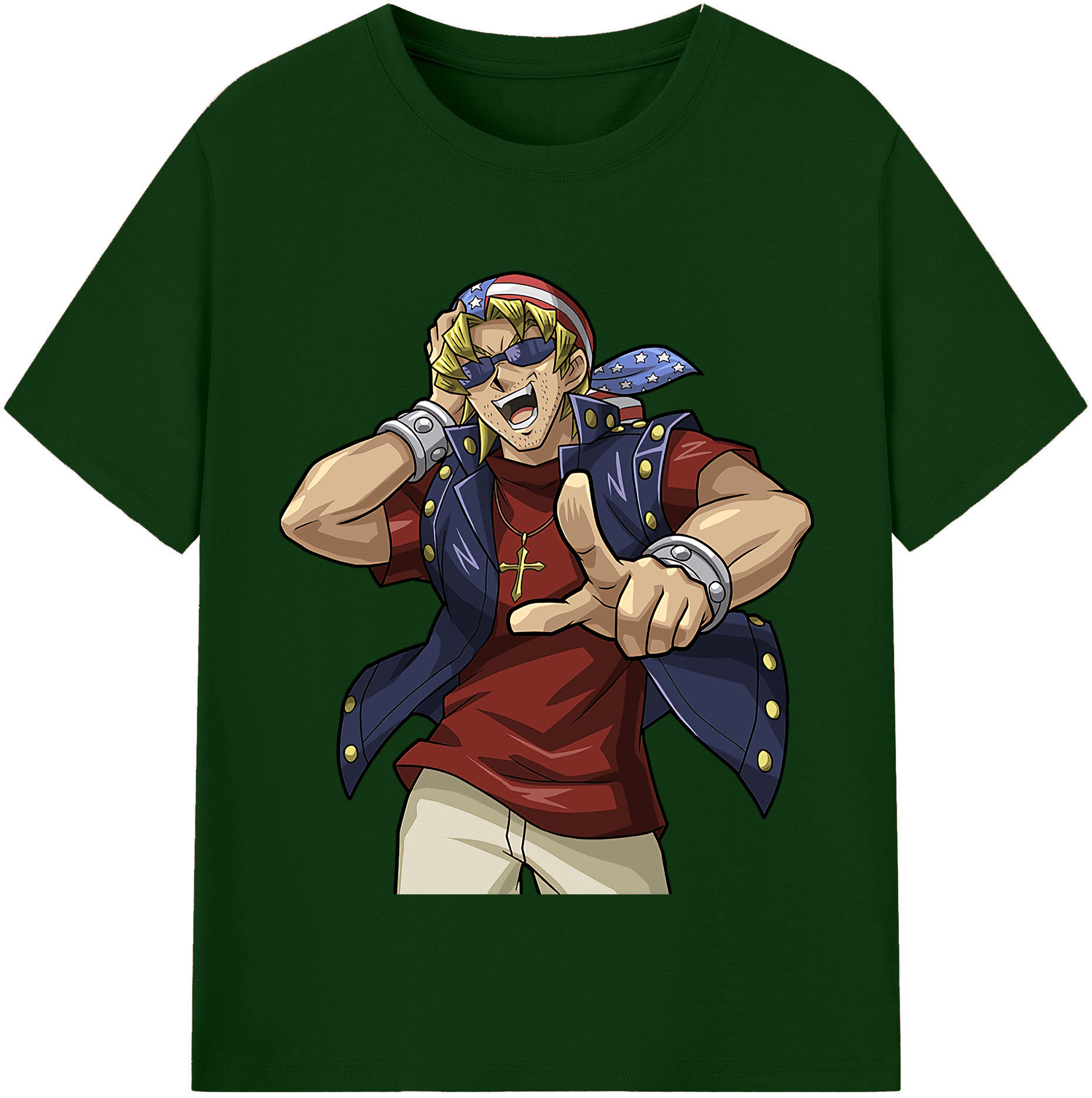 （画像用） 遊☆戯☆王 Yu-Gi-Oh! 綿100％半袖Tシャツ（フロントプリント）